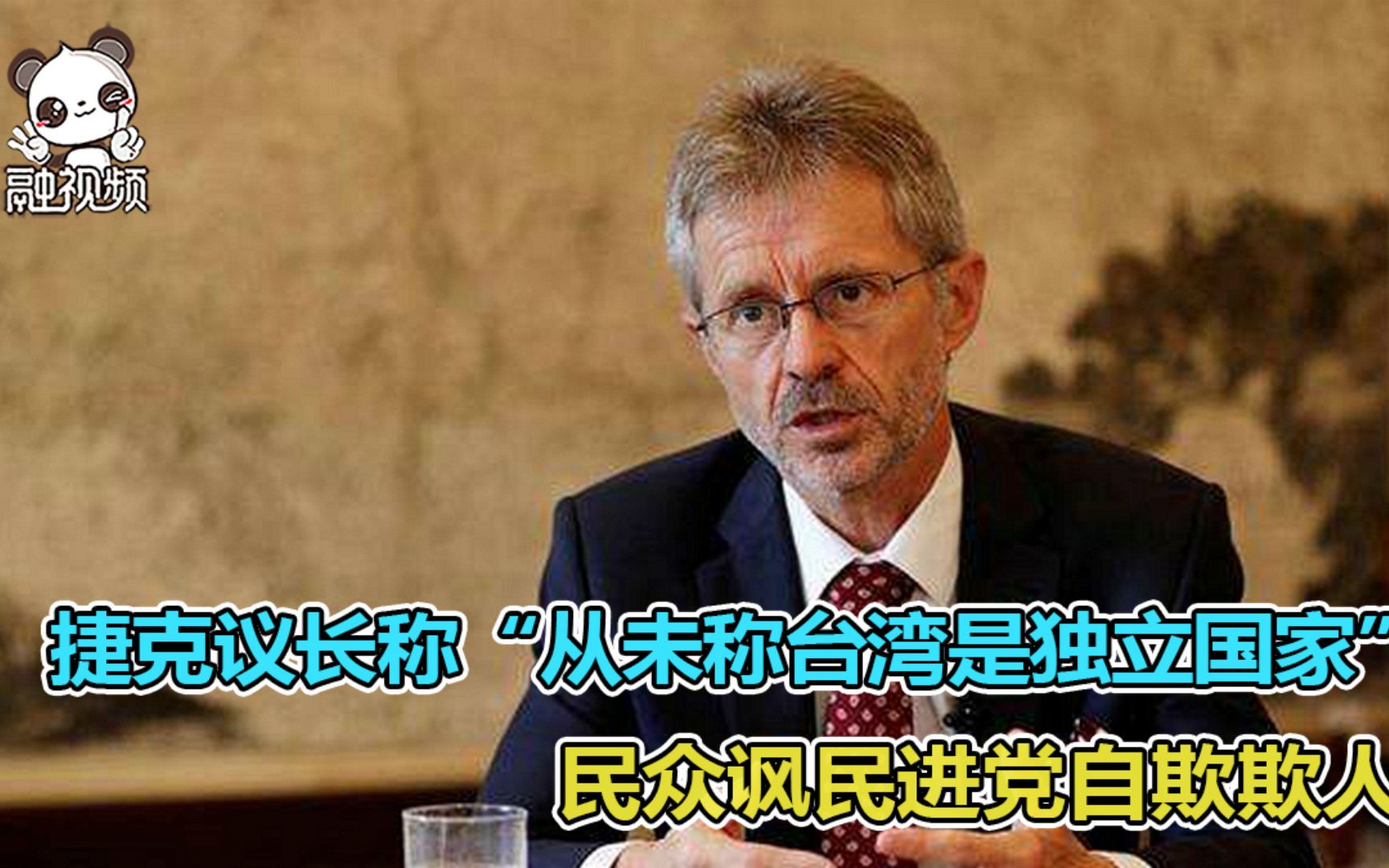 该怎么说：捷克议长称“从未称台湾是独立国家” 民众讽民进党自欺欺人[第1次]的第1张示图