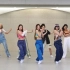 『4K镜面扒舞』XG新曲NEW DANCE镜面放大练习室 放大+调亮+替换音源 扒舞用