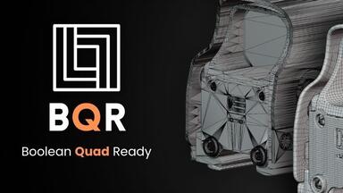 Blender <em class="keyword">重拓扑插件</em> BQR 全功能讲解