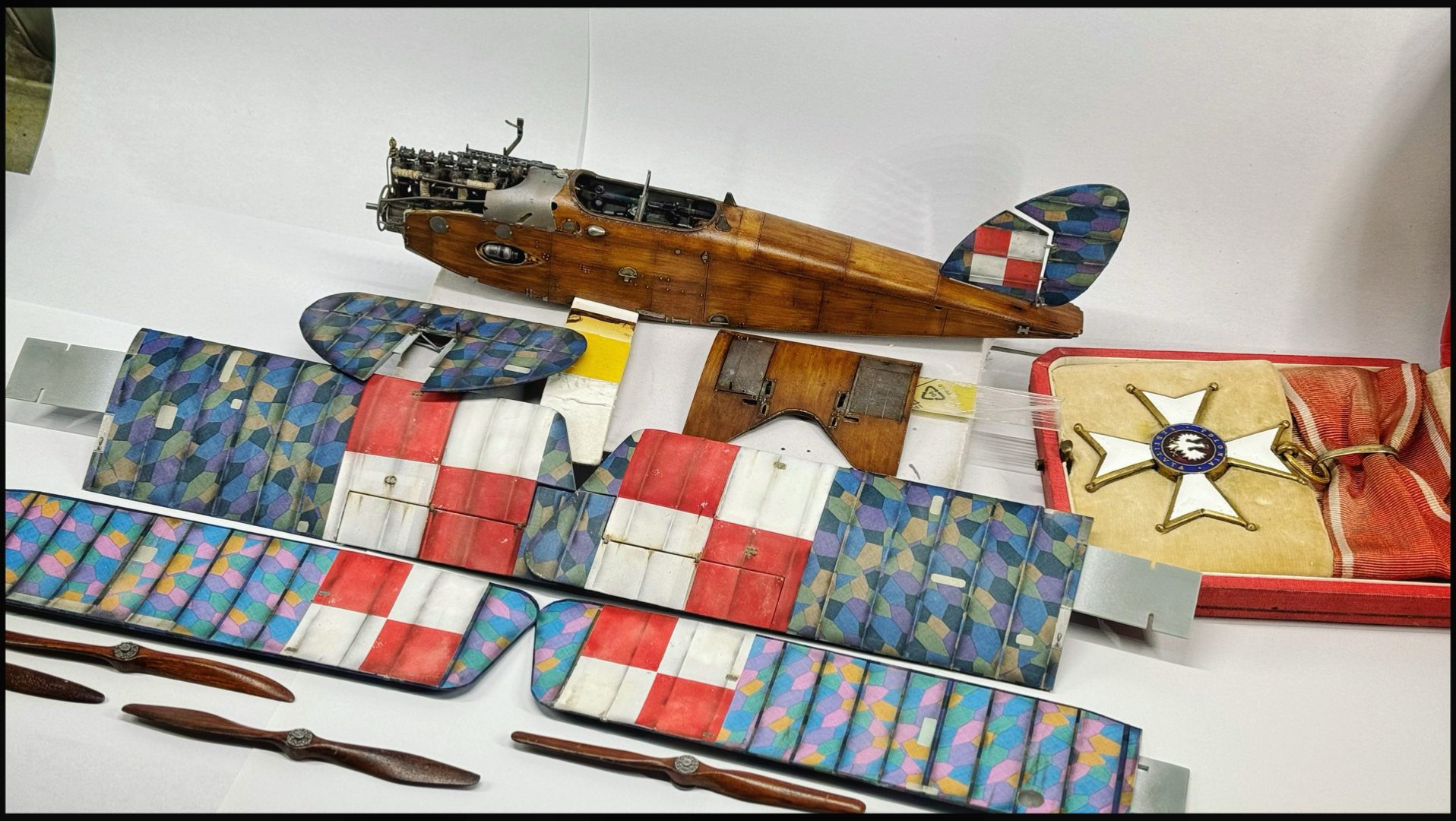 Halberstabt CL.II  1919波兰201号机制作过程