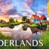 荷兰 8K 高清镜头中的优美风景，以及令人放松的音乐和自然之声