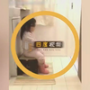 可爱日本小女孩给拉屎的哥哥加油