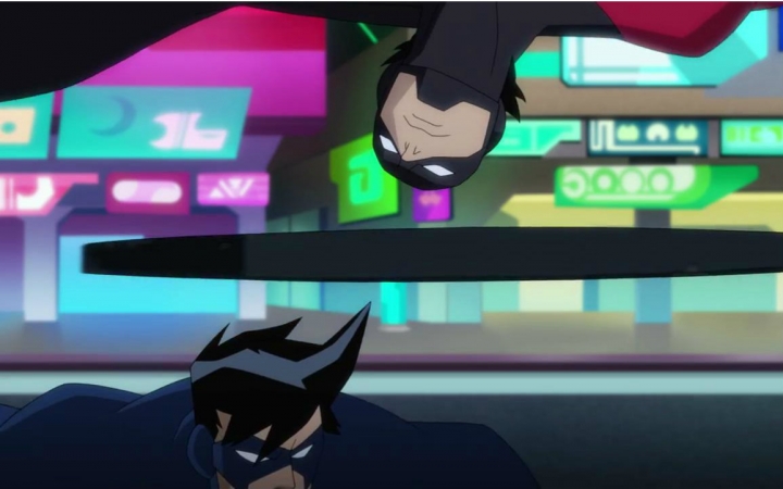 Batman Unlimited- Red Robin and Nightwing Take Down Killer C