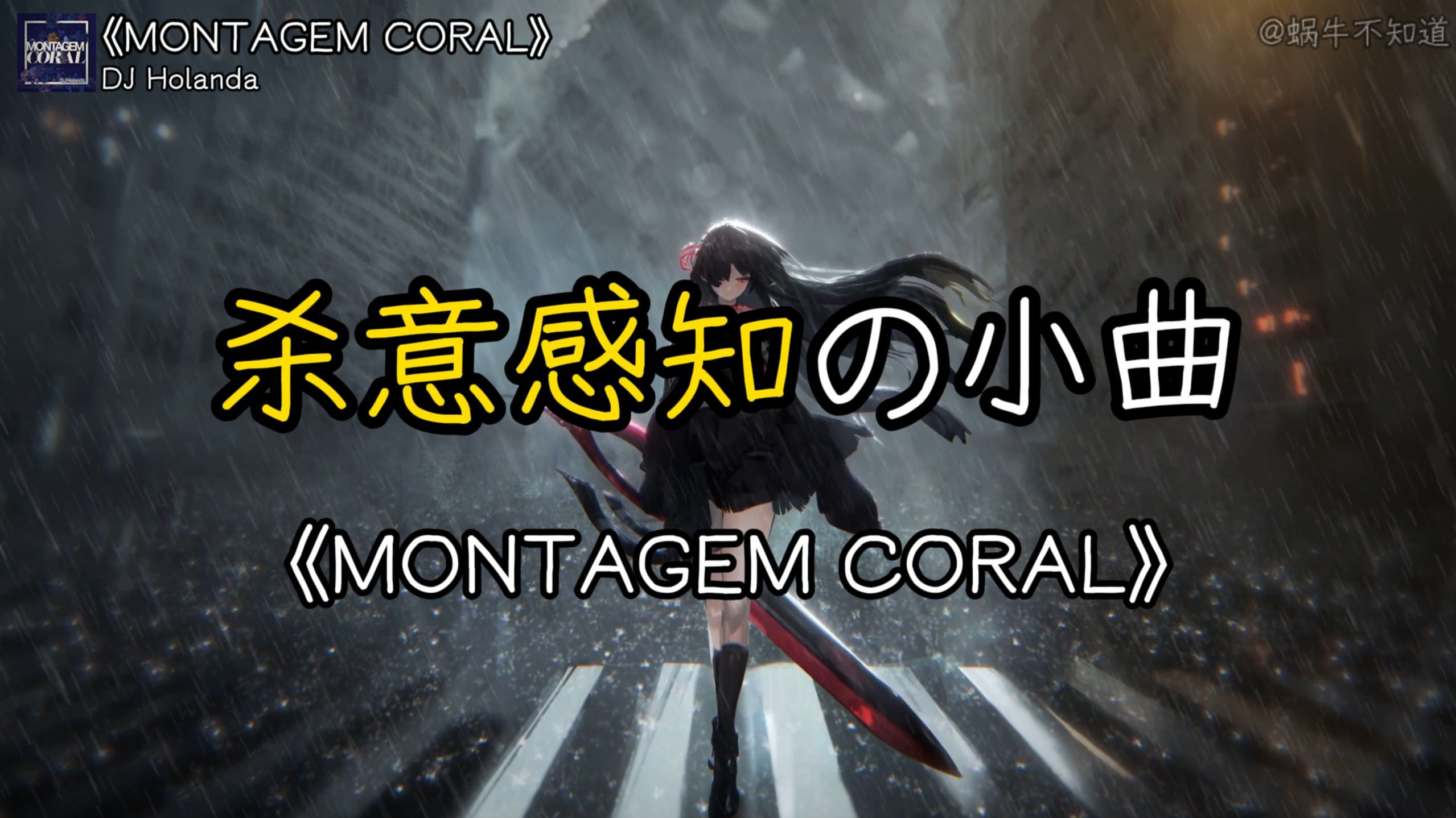 循环歌曲|《MONTAGEM CORAL》【杀意感知の小曲】（无损音质）