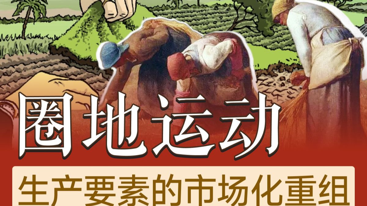 英国圈地运动与生产要素的市场化重组