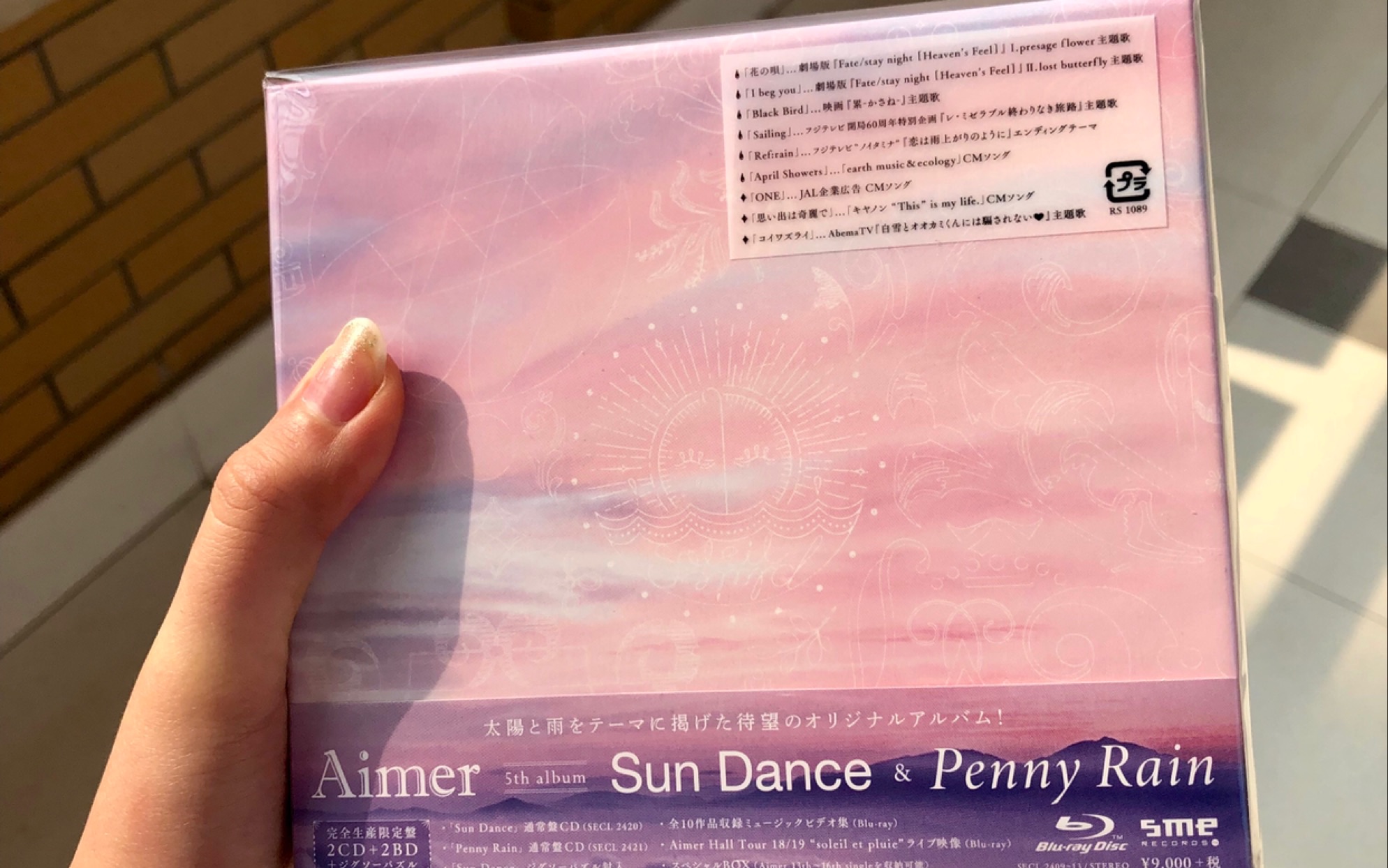 Aimer エメ Sun Dance Penny Rain 完全限定盘开箱视频 哔哩哔哩 つロ干杯 Bilibili