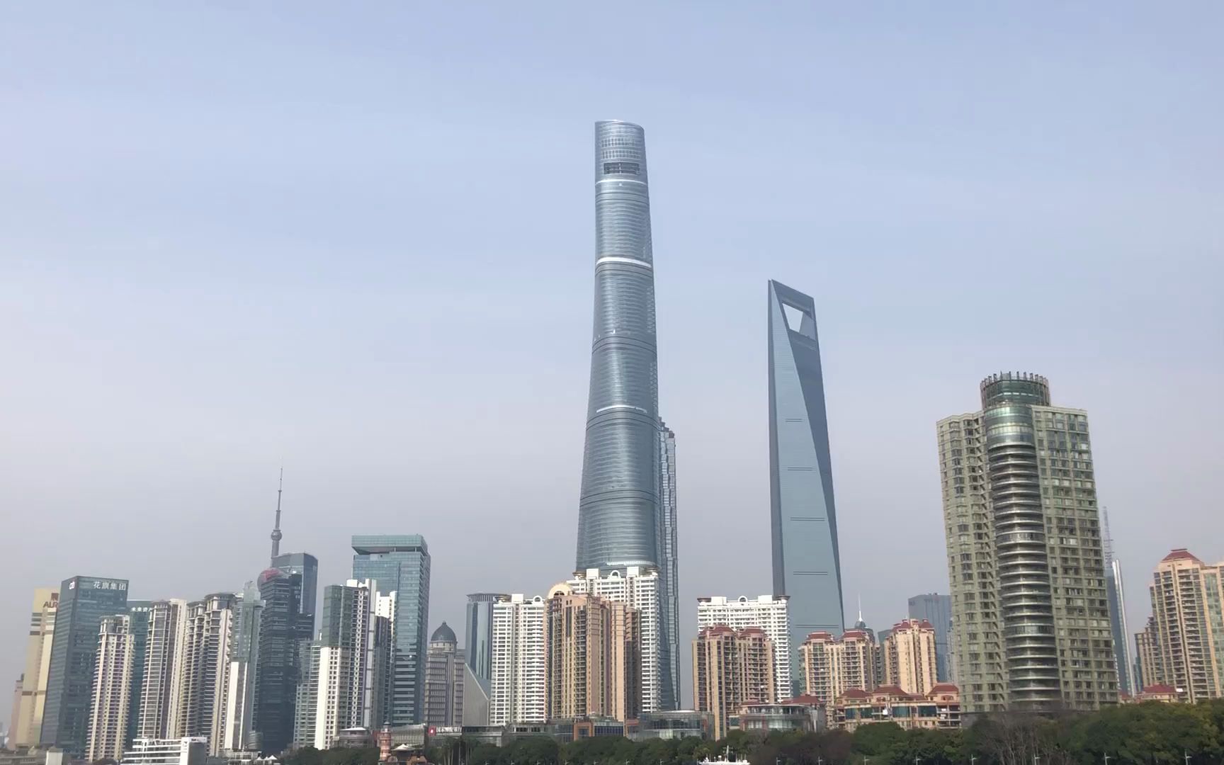 上海中心大厦&环球金融中心【江面视角】