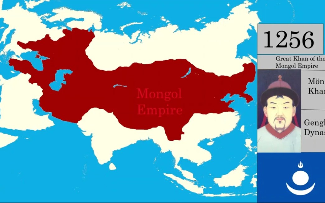 蒙古地图(1206-2022）