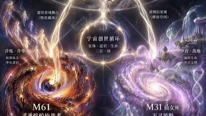 科幻小说续集 #科幻故事 三大本源星系#修行 #修心 #开悟