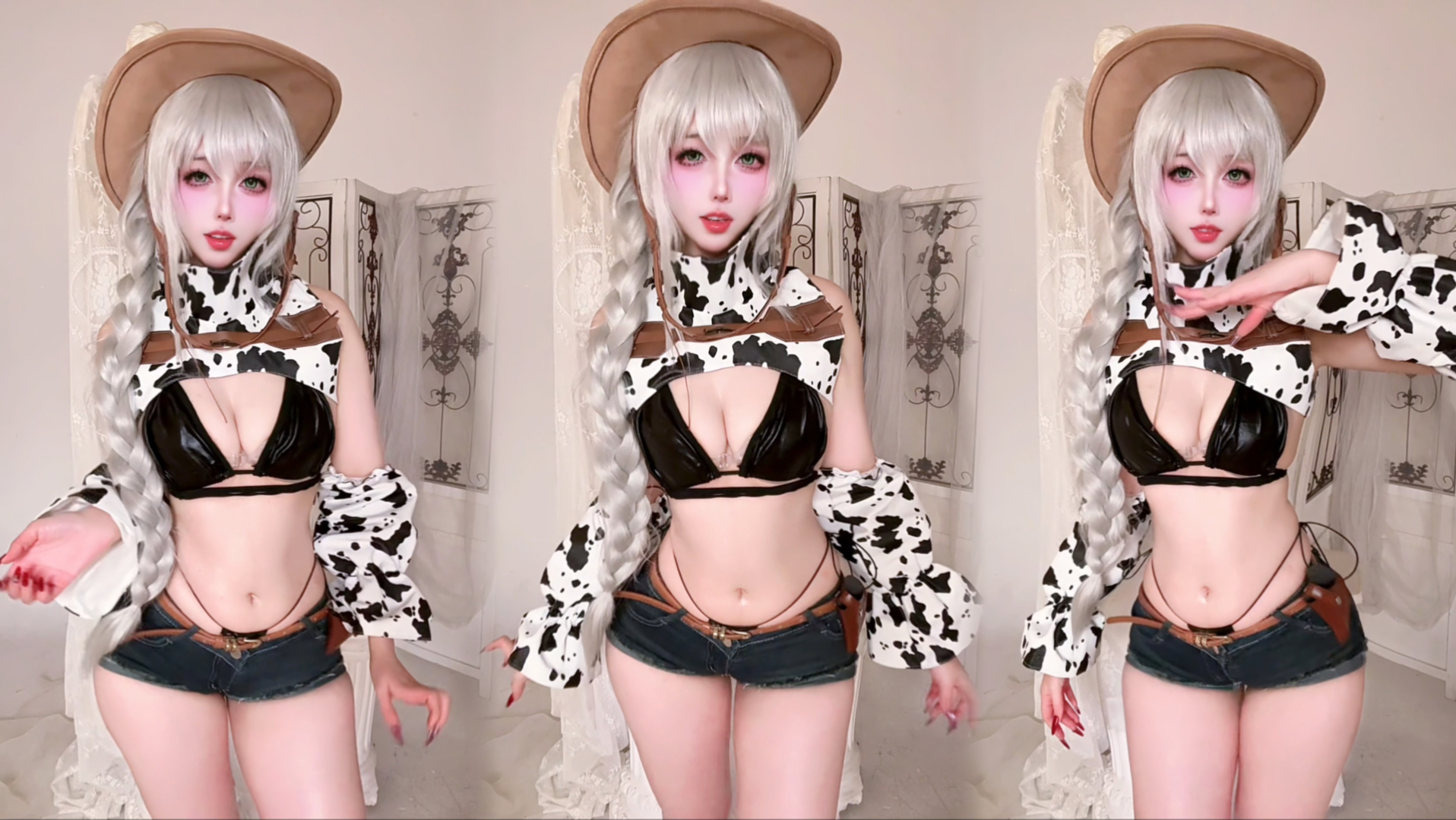 我虽然是个牛仔，在酒吧只点牛奶