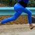 蓝色妖姬奔跑训练