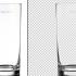 PS-抠图技巧 透明玻璃杯
