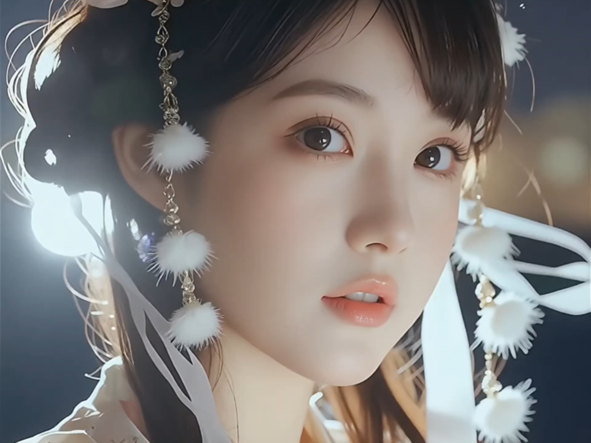 AI制作 可爱美女前奏