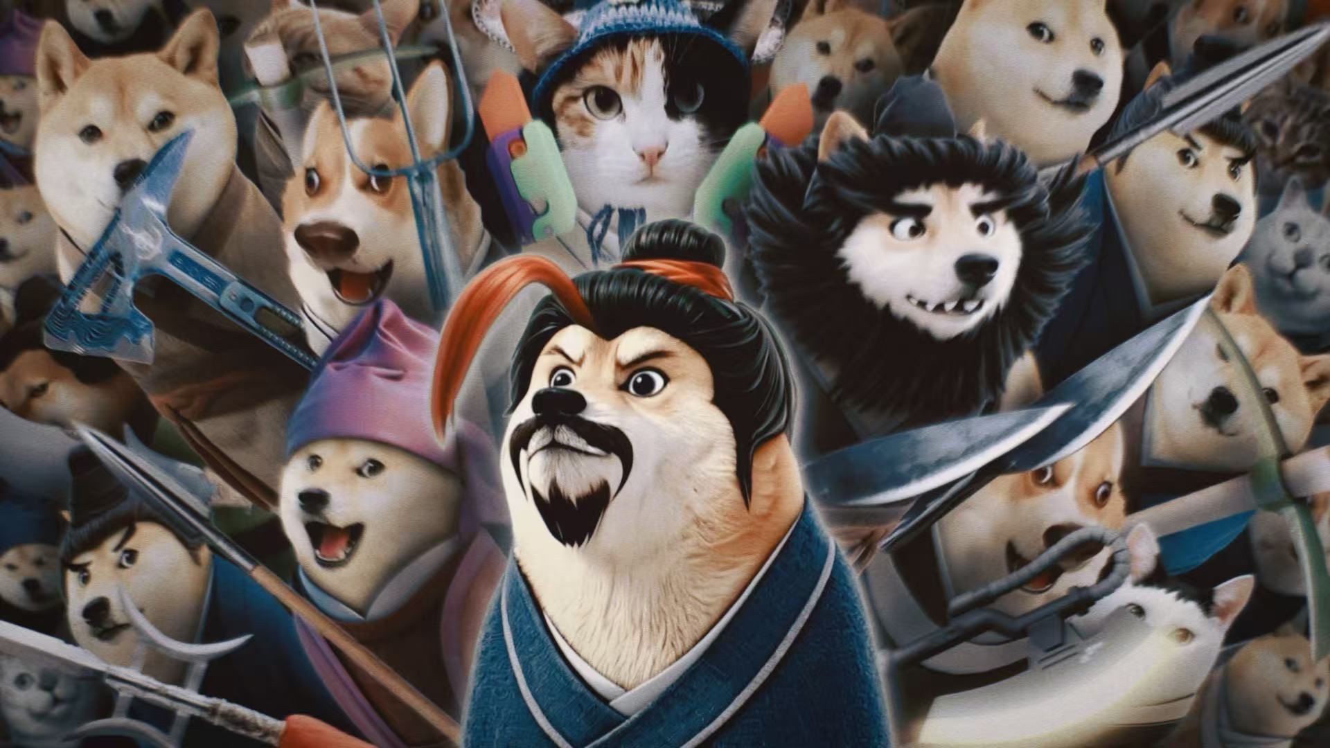 “啊，是关中王来了！”