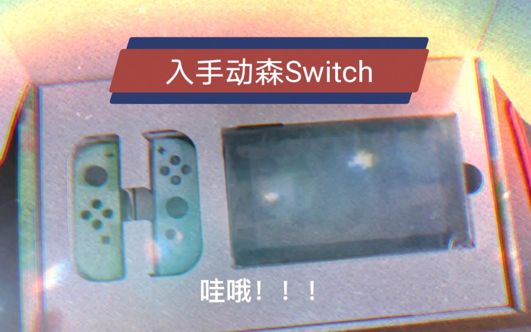 入手switch动物森友会限定版 上车 童年的快乐又回来啦 哔哩哔哩 つロ干杯 Bilibili