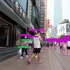 YOLOv4实时检测_COCO数据集_上海黄浦外滩街景