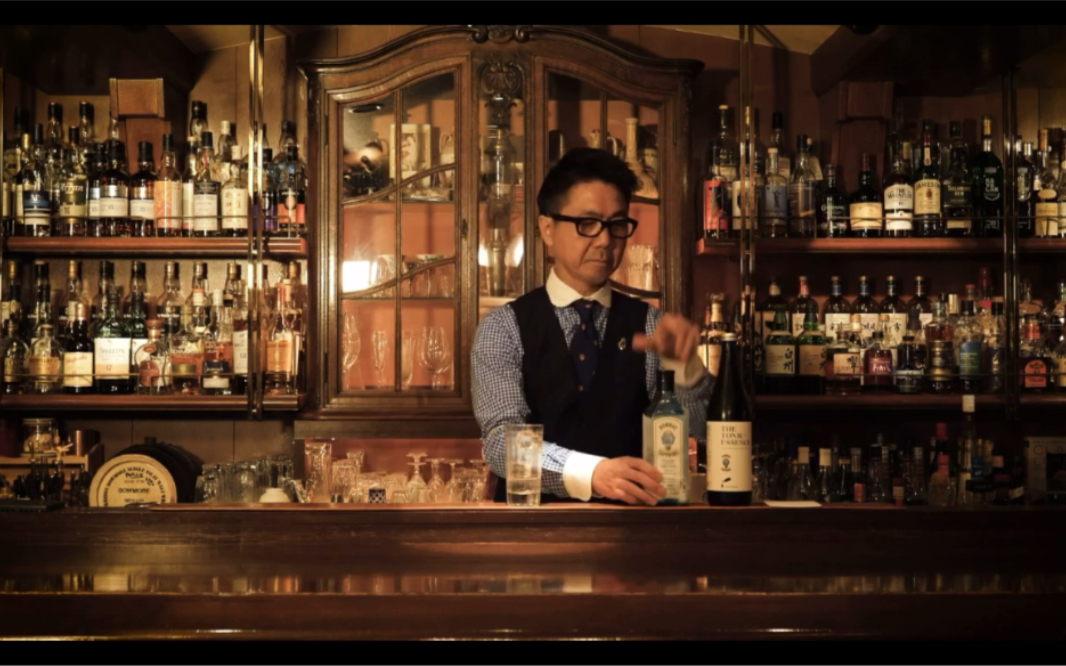 日本调酒师专业调酒59トニックエッセンスジントニックタイル松叶道彦