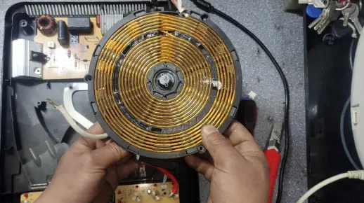 电磁炉几年不热了怎么修