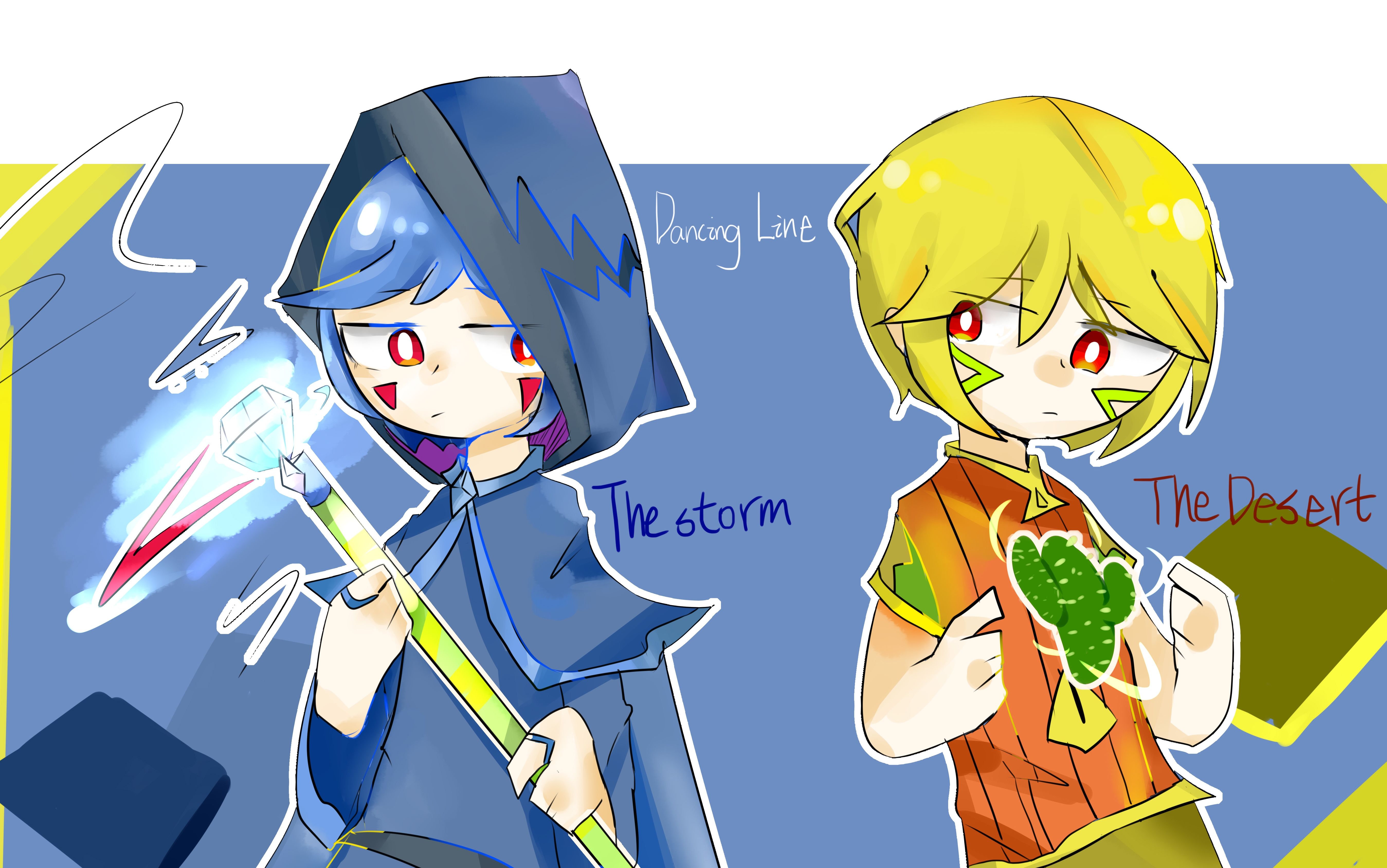 跳舞的线风暴沙漠