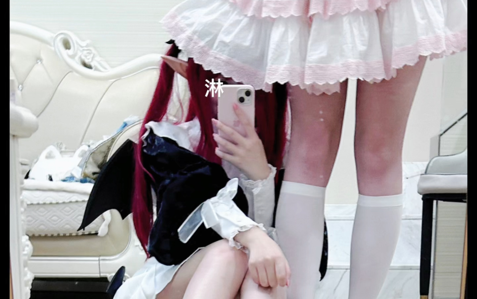 lit. under the umbrella of a good cooler