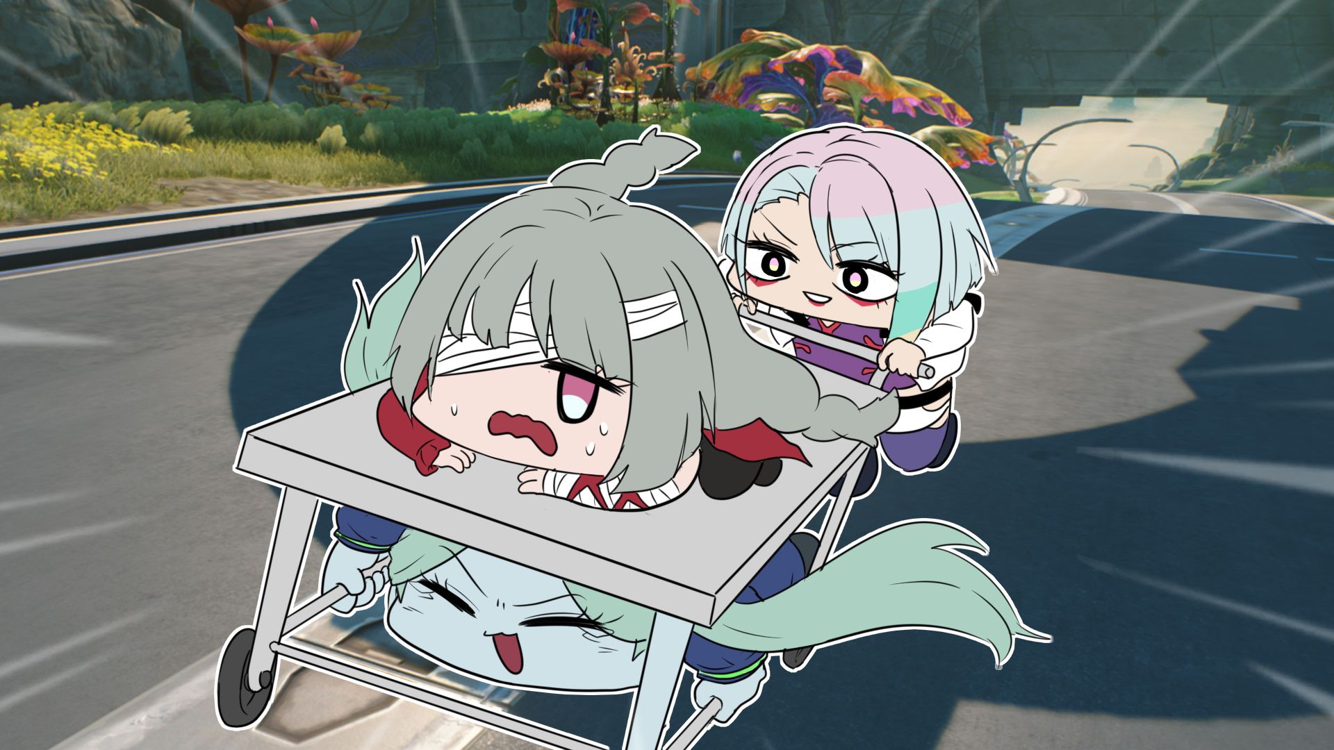 【鸣潮】“露西不要欺负糯糯了啊啊！”