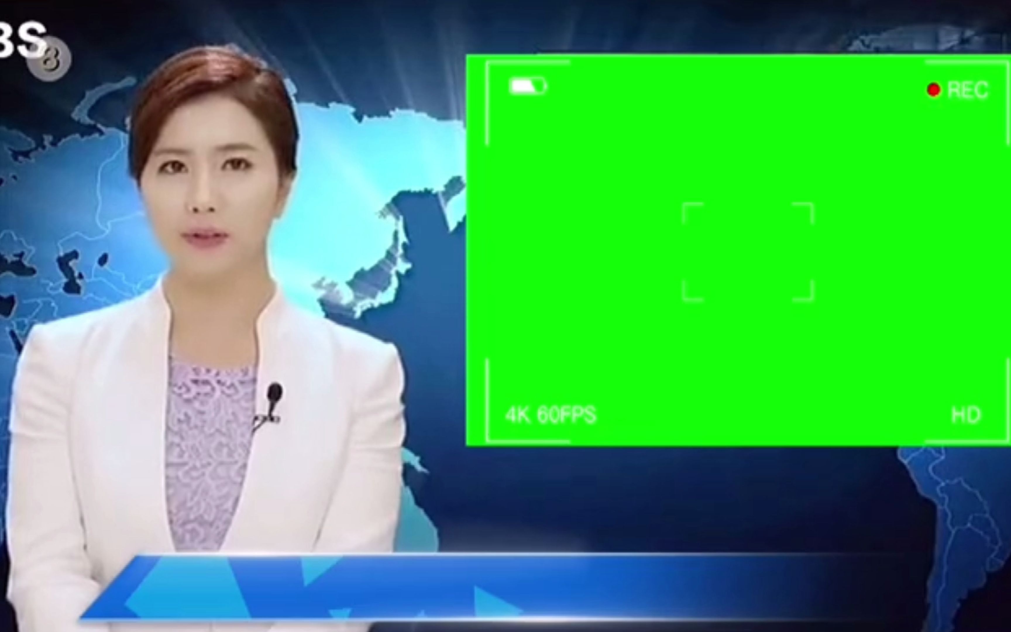 韩国主持人笑场视频素材