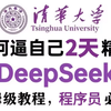 【清华大学出品】Deepseek保姆级教程，别再走弯路了！2025最全最细自学AI大模型教程，逼自己一周学完国产最强AI大模型，七天就能从人工智能小白到大神