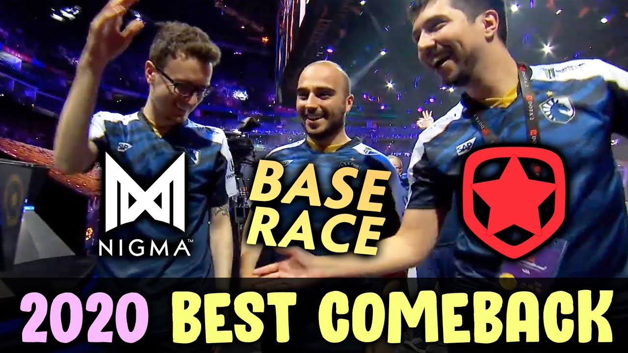 Nigma vs Gambit — 2020 Best BASE RACE COMEBACK by Miracle + w33哔哩哔哩bilibili