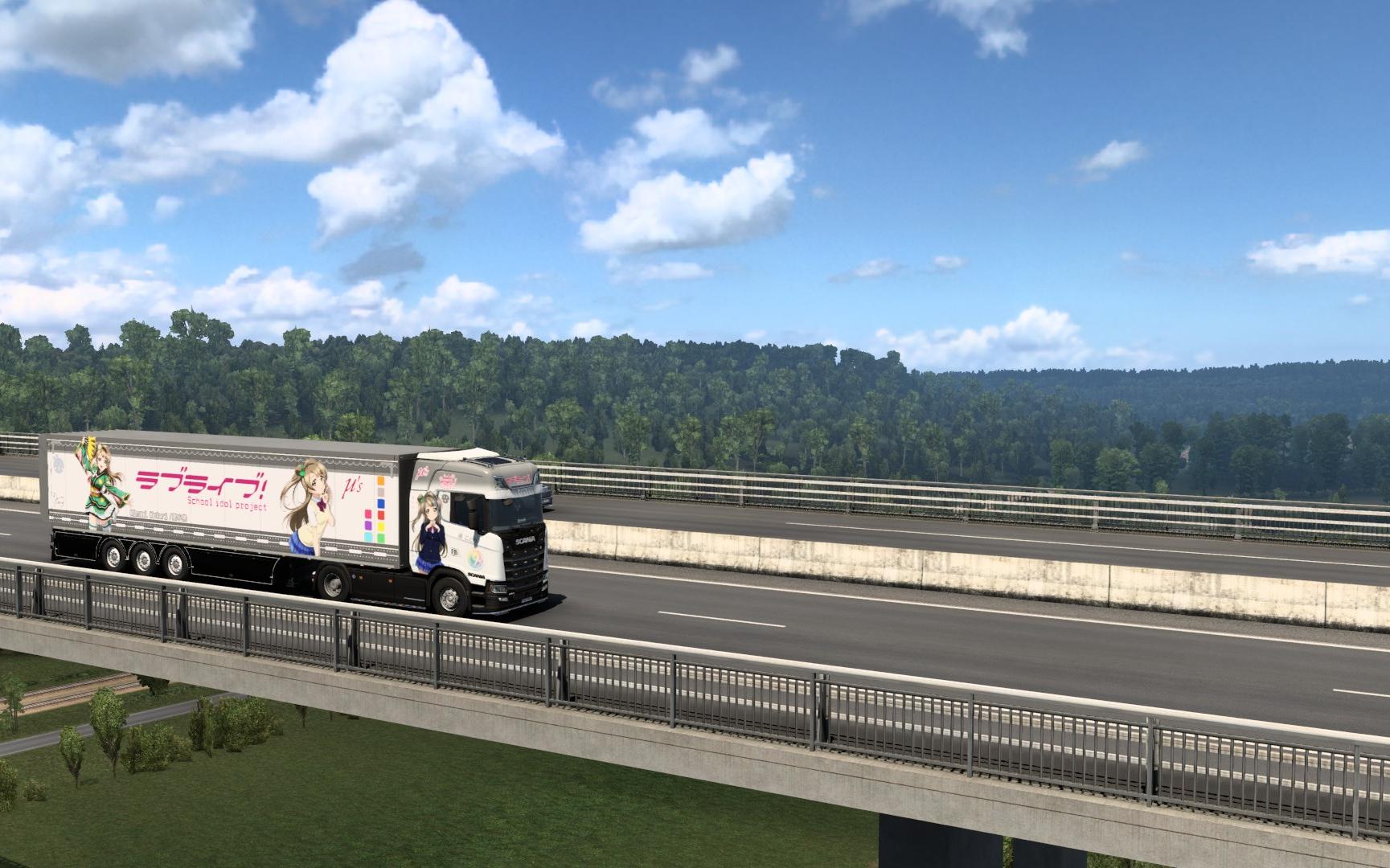 【欧卡2】promods 800公里短途运输 原声原速 伦敦79爱丁堡