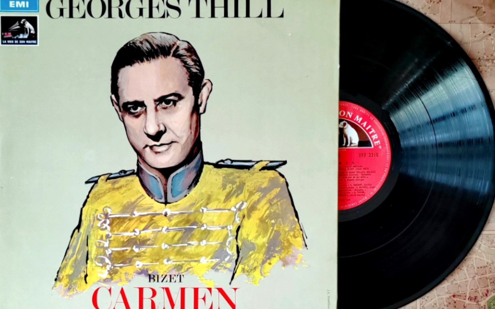 近百年前的《卡门》全剧：著名法国男高音乔治•希尔Georges Thill演唱（1928—1929年录音）