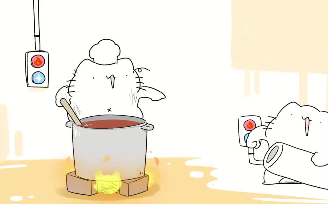 日本画师からめる的沙雕猫系列合集。又蠢萌又沙雕，真的太可爱了！