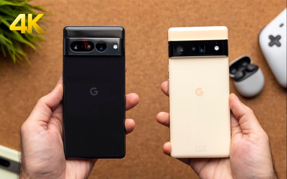 【4K】谷歌 Pixel 7 Pro vs Pixel 6 Pro 对比评测：谷歌终于做到了！| 作者：Matthew Moniz | 机翻中文
