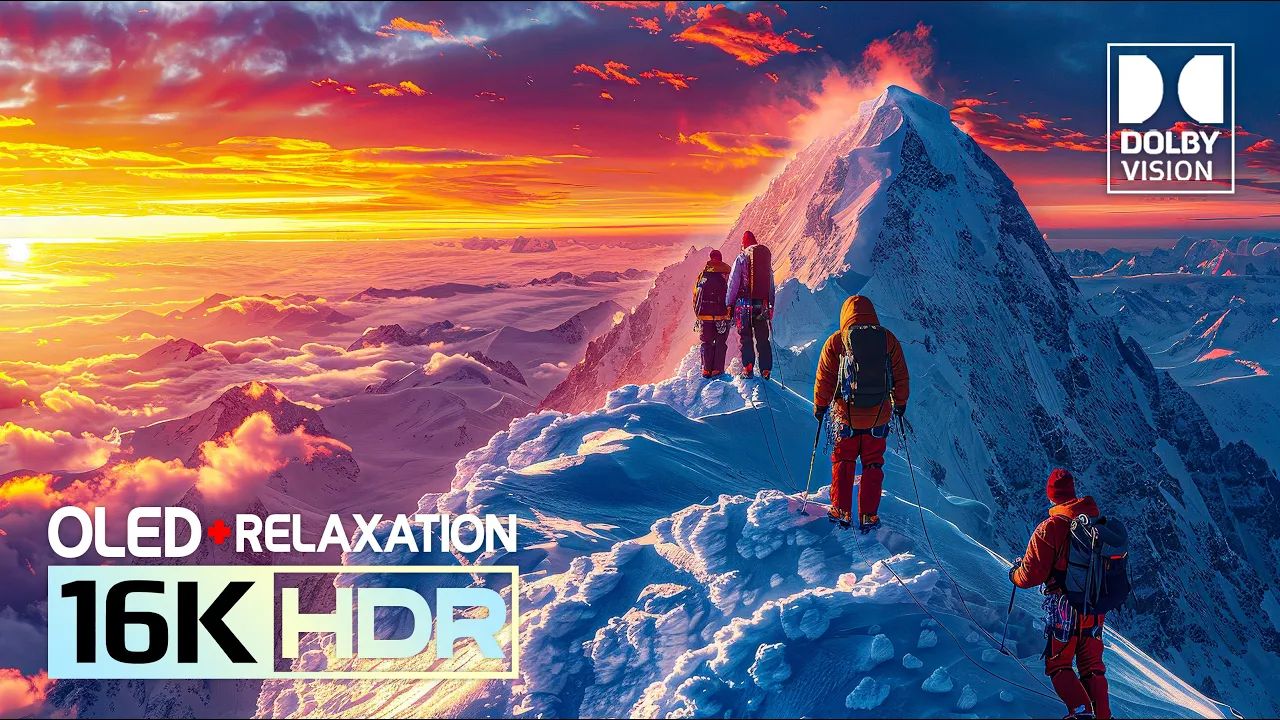 令人难以置信的8K自然OLED Dolby Vision 240fps ｜ 难以置信的画质 (8K⧸4K视频电视)