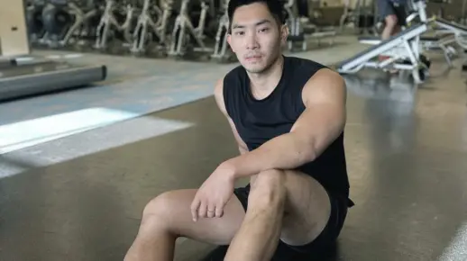 包晗-古早网红模特肌肉猛男性感帅气的大男孩