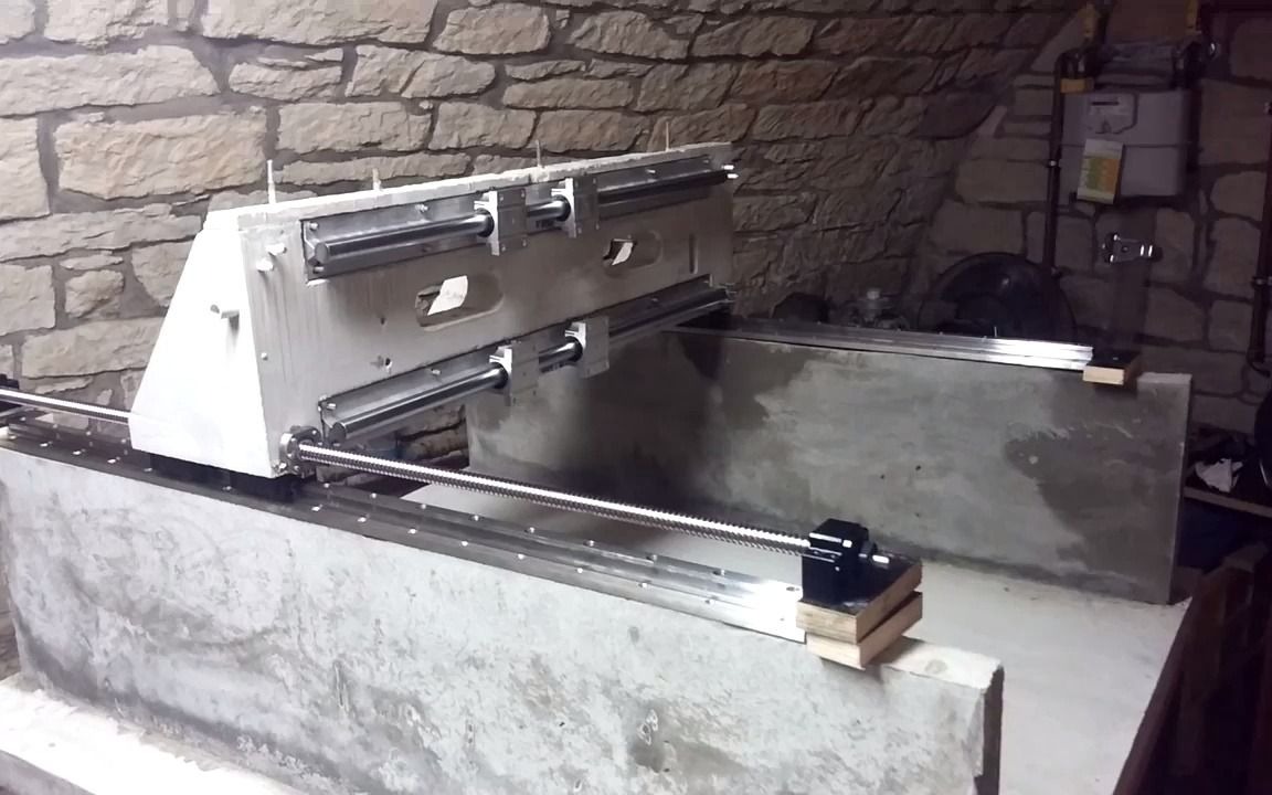 DIY 水泥混凝土 CNC 数控铣床哔哩哔哩bilibili