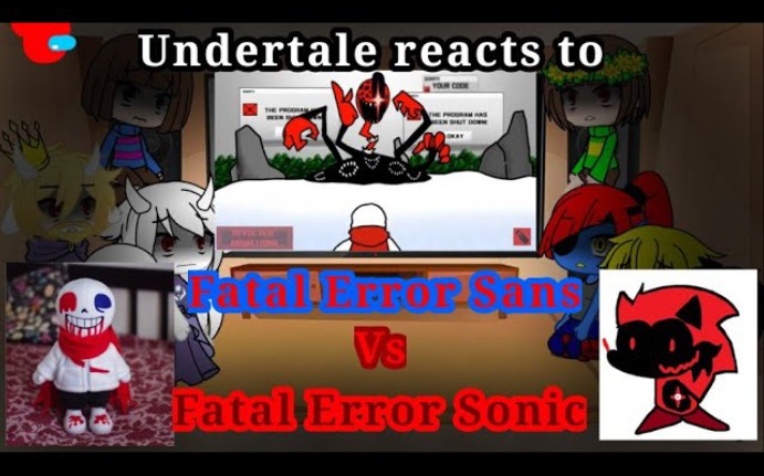 Glitchtale react wiki sans vs error 404 