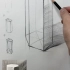 零基础学素描：怎么画六棱柱结构素描