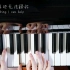 【永不失联的爱】cover【单依纯】版钢琴伴奏教学附女key和弦，学起来一起自弹自唱！