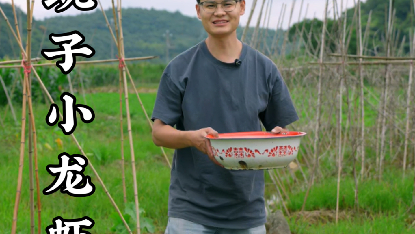 在小溪里捞蚬子，在田野上抓小龙虾，用最简单的方法煮了个小龙虾煲，蚬子蒸着吃。没想到煮出来很美味，这些都是我在农村喜欢做的事。
