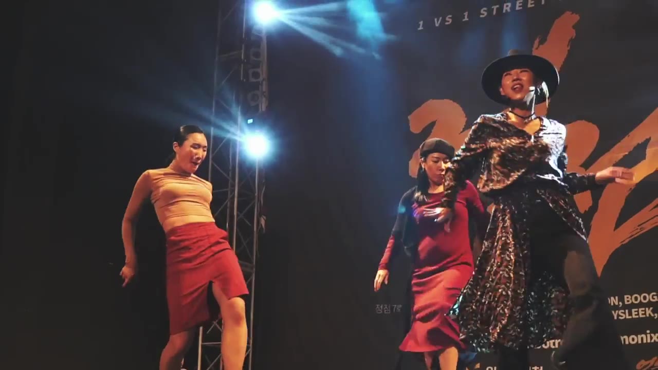 waacking judge show. jini, babysleek, lip j