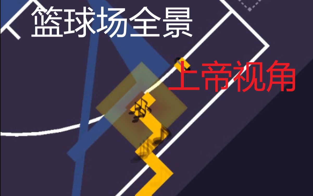 原创跳舞的线2d当你用上帝视角玩篮球会发生什么