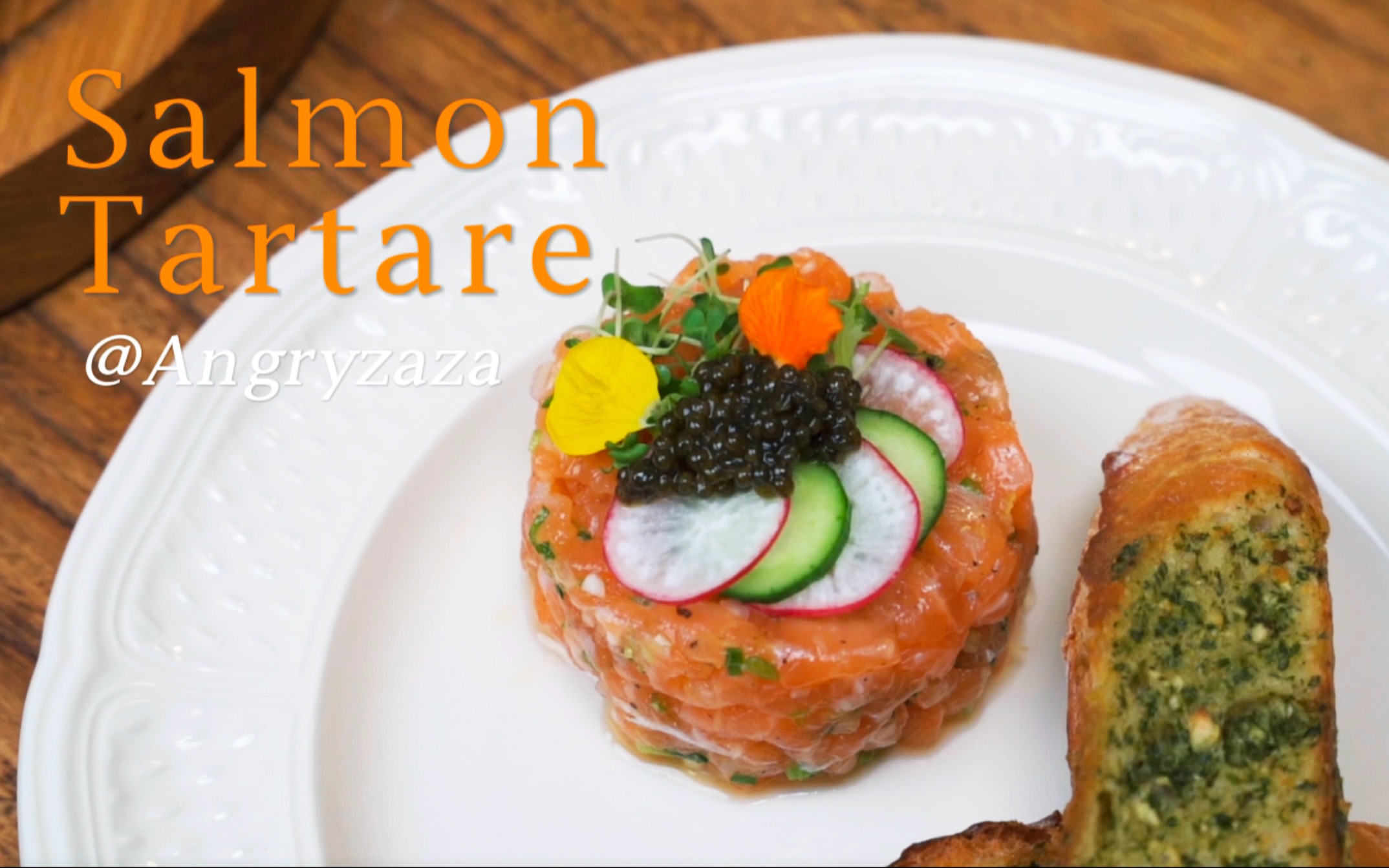 Salmon Tartare｜三文鱼鞑靼｜美味的夏日轻食