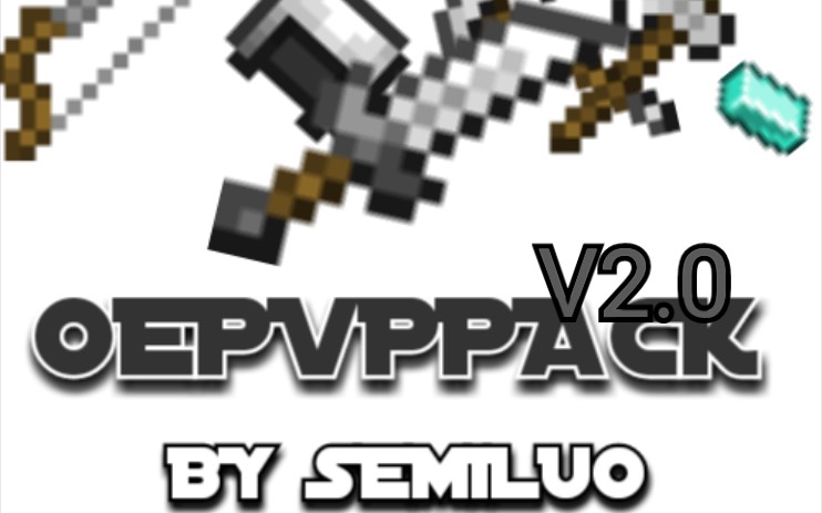 [Minecraft]满弓上箭,pvp材质OEPVPPACK V2更新!哔哩哔哩bilibili