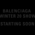 「 Balenciaga 巴黎世家2020秋冬女装系列 」Balenciaga 2020-2021 Fall/Winte