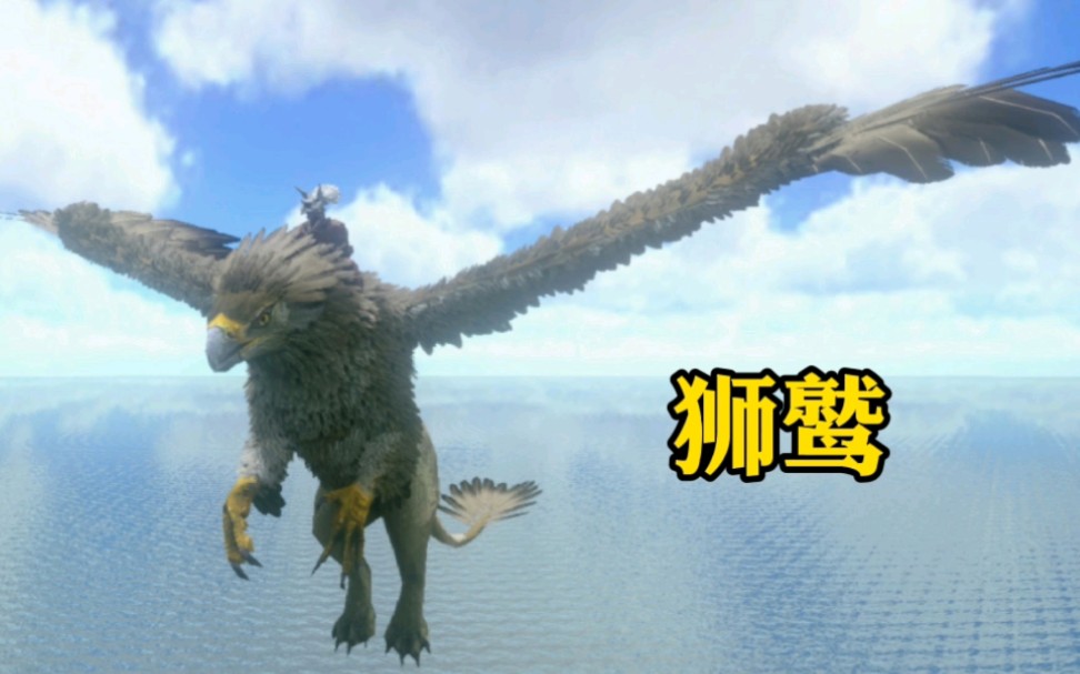 泽白方舟生存进化孤岛上高傲的狮鹫
