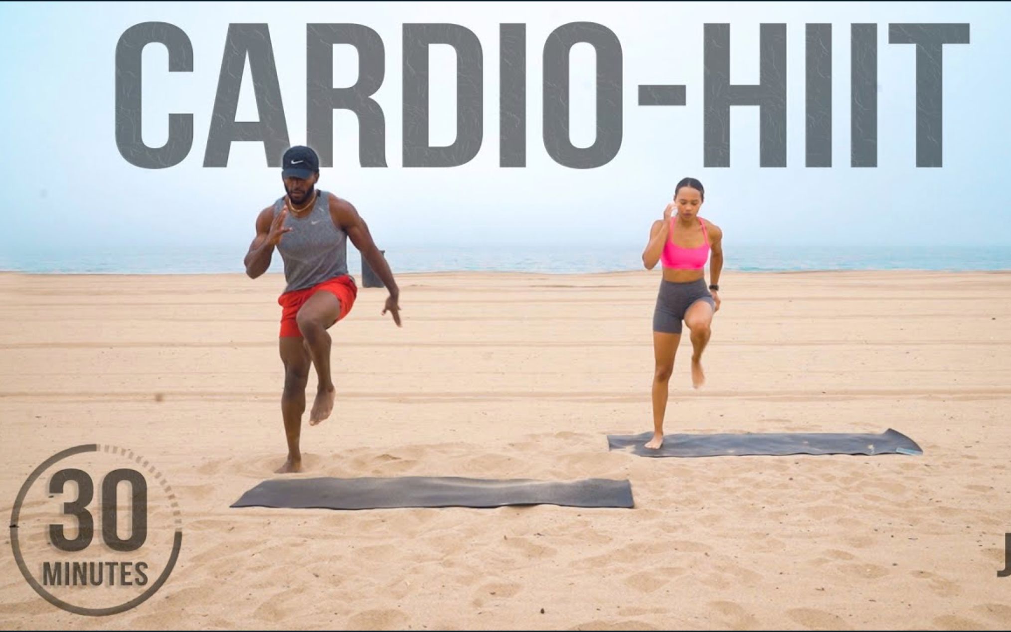 【Juice & Toya】30分钟全身有氧运动｜HIIT高心率间歇有氧｜可选初阶或高阶动作_哔哩哔哩 (゜゜)つロ 干杯bilibili