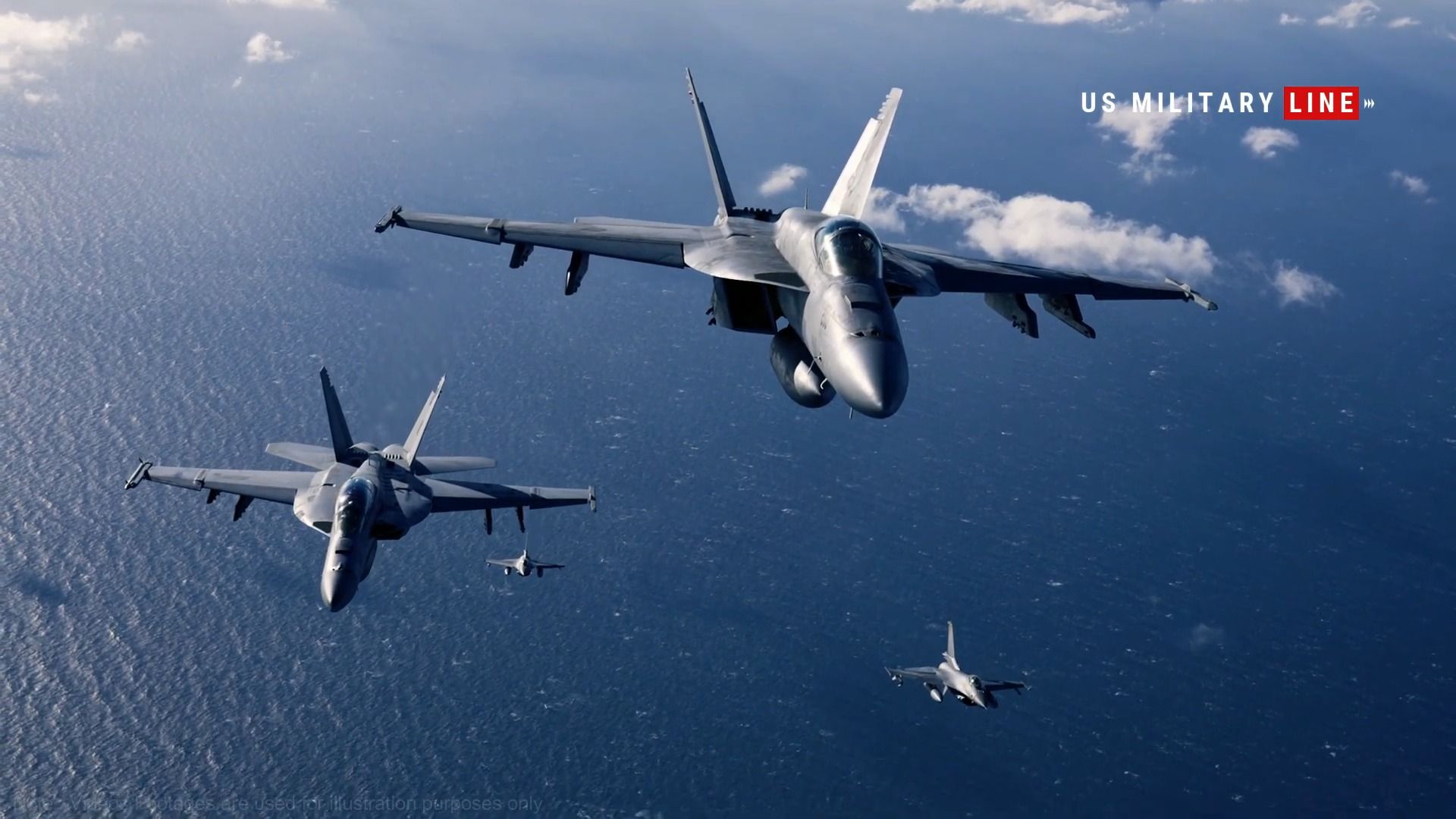 胡塞慌了！数十架美国F16战机在冲突地区红海打击并摧毁叛军