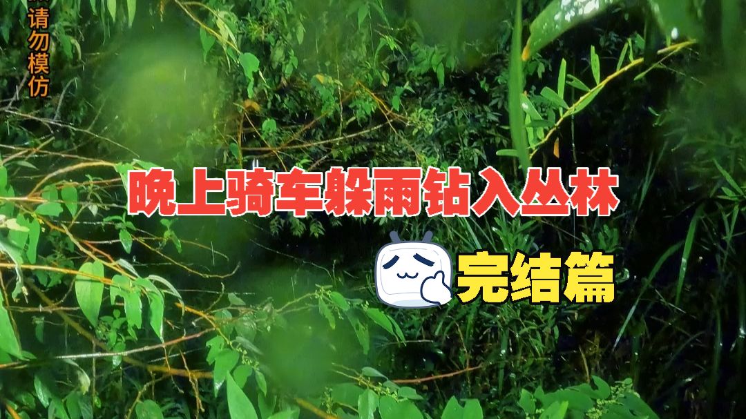 历经各种波折，在路边躲雨发现一条小路，沉浸式体验骑车探索旅程