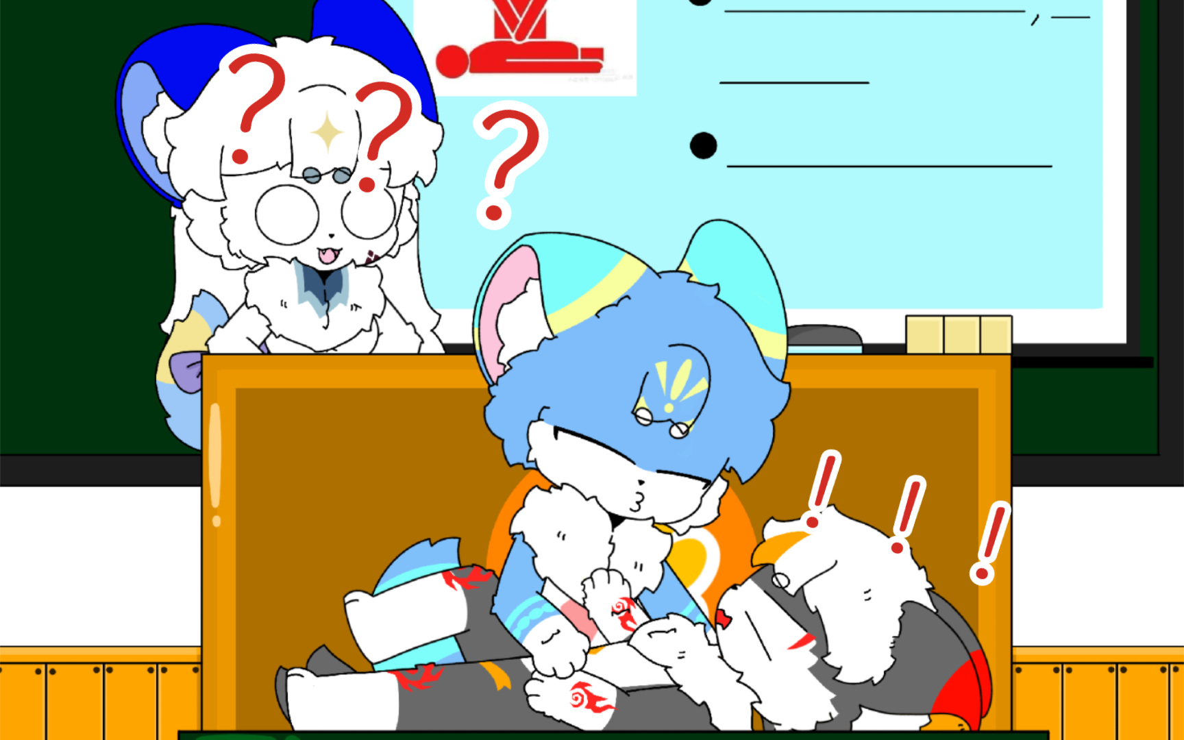 furry中学第八集：我不需要人工呼吸！！【furry小动画／兽剧】