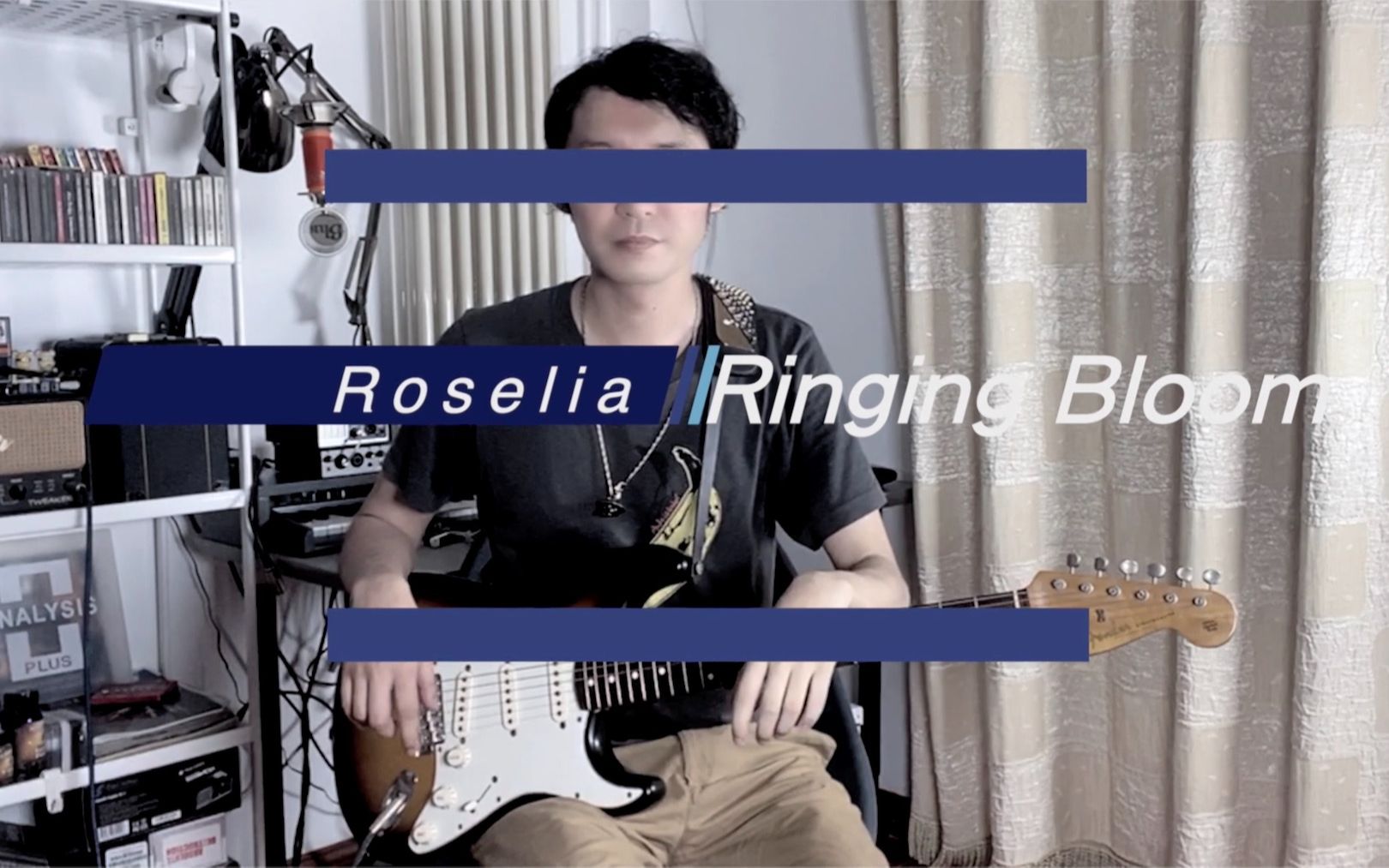 Bang Dream Roselia Ringing Bloom 第11弹吉他翻弹 Guitar Cover Fender St Vintage 62 哔哩哔哩 つロ干杯 Bilibili